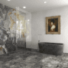 Душевая перегородка Walk-in Hietakari Vetro 556, хромированная фурнитура, прозрачное стекло