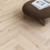 Паркет елочка дуб, Tarkett, Segno Oak Lime Stone, брашированная, 4-х сторонняя фаска, масло воск, левый модуль – 3