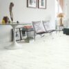 Плитка ПВХ Виниловая LVT QUICK STEP, Ambient Click, Мрамор каррарский белый, фаска – 4