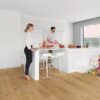 Плитка ПВХ Виниловая LVT QUICK STEP, Balance Click, Дуб коттедж натуральный, фаска – 3