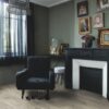 Плитка ПВХ Виниловая LVT QUICK STEP, Pulse Glue Plus, Дуб осенний теплый серый, фаска – 3
