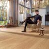 Паркетная доска дуб Meister Lindura Pure natural oak 320mm, брашированная, 1 полоса, натуральное масло – 8