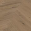 Паркет Дуб, ter Hürne, паркет елочкой, Oak ochre brown, брашированная, V-образная фаскa, особенно матовый лак – 2