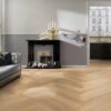 Паркет Дуб, ter Hürne, паркет елочкой, raw oak herringbone, брашированная, V-образная фаскa, особенно матовый лак – 4