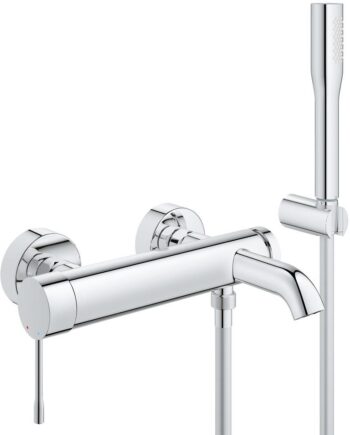 Смеситель для ванны GROHE Essence с душевым гарнитуром, хром