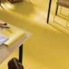 Linoleum Gerflor Lino Art Star 0001 Lemon Yellow – vaade 3 Линолеум Gerflor Lino Art Star 0001 Lemon Yellow – 3