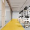 Linoleum Gerflor Lino Art Star 0001 Lemon Yellow – vaade 4 Линолеум Gerflor Lino Art Star 0001 Lemon Yellow – 4