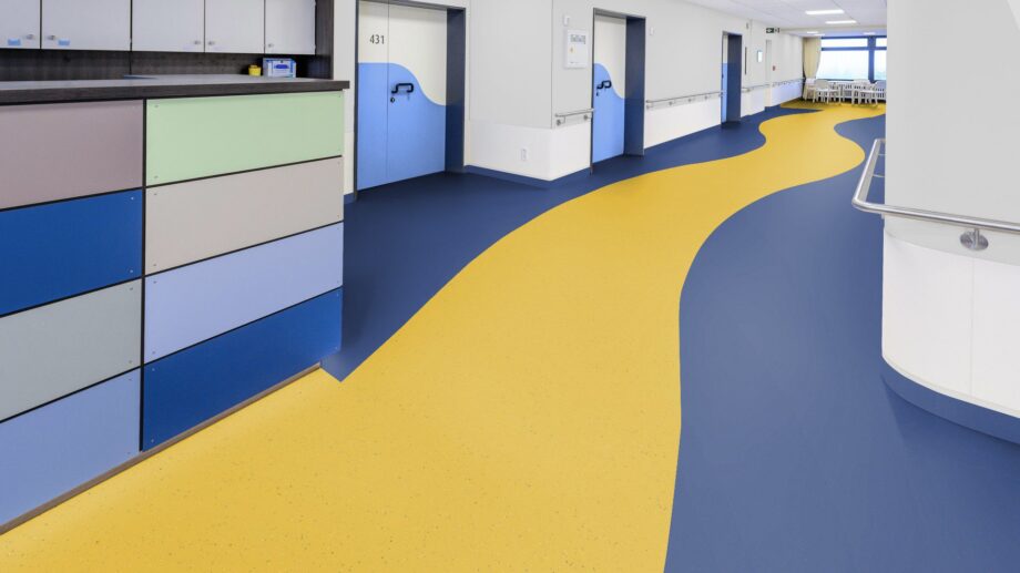 Линолеум Gerflor Lino Art Star 0025 Clear Blue – 2