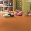 Linoleum Gerflor Lino Art Star 0075 Apricot – vaade 2 Линолеум Gerflor Lino Art Star 0075 Apricot – 2