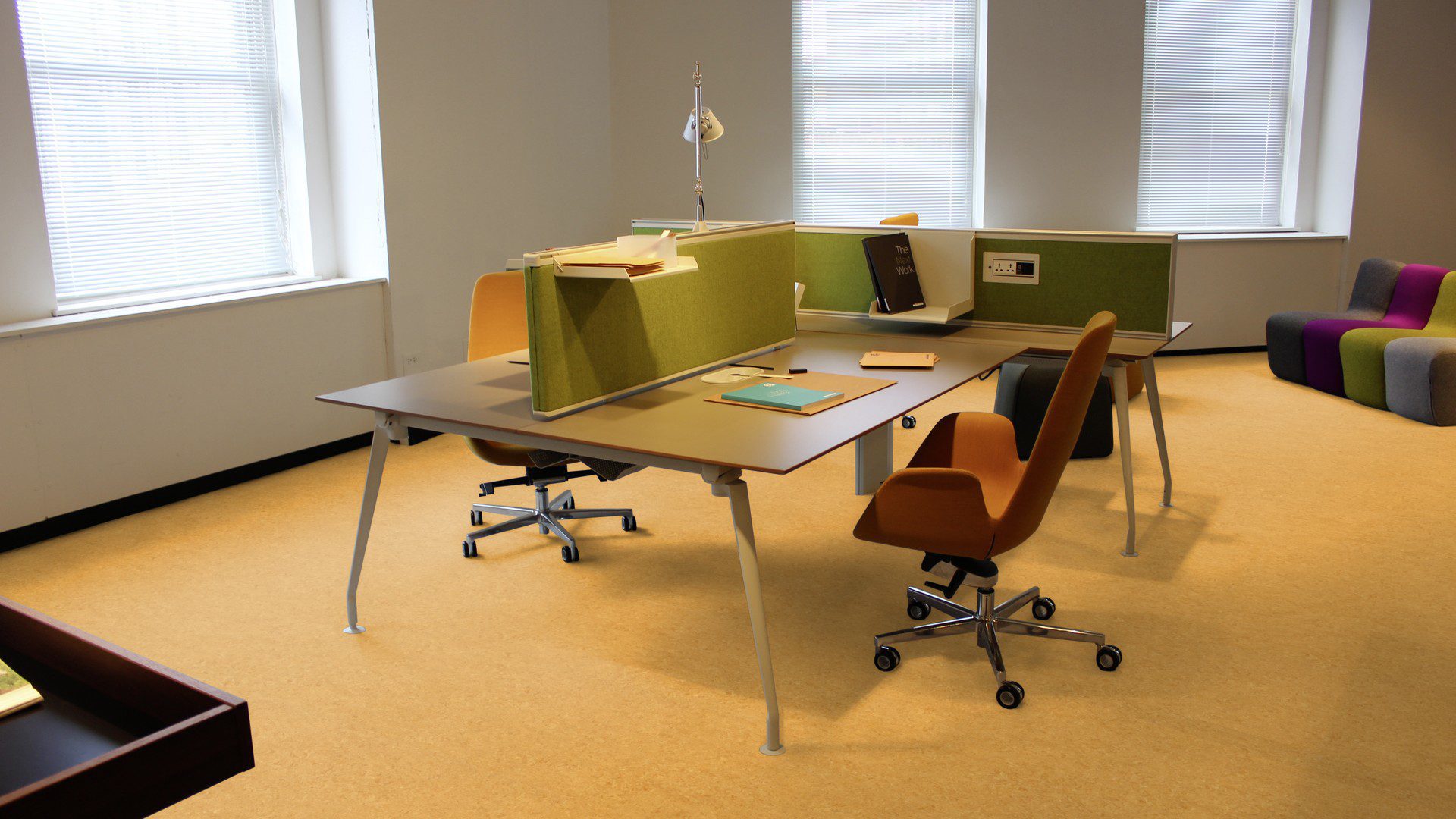 Линолеум Gerflor Marmorette 0072 Golden Yellow – 3