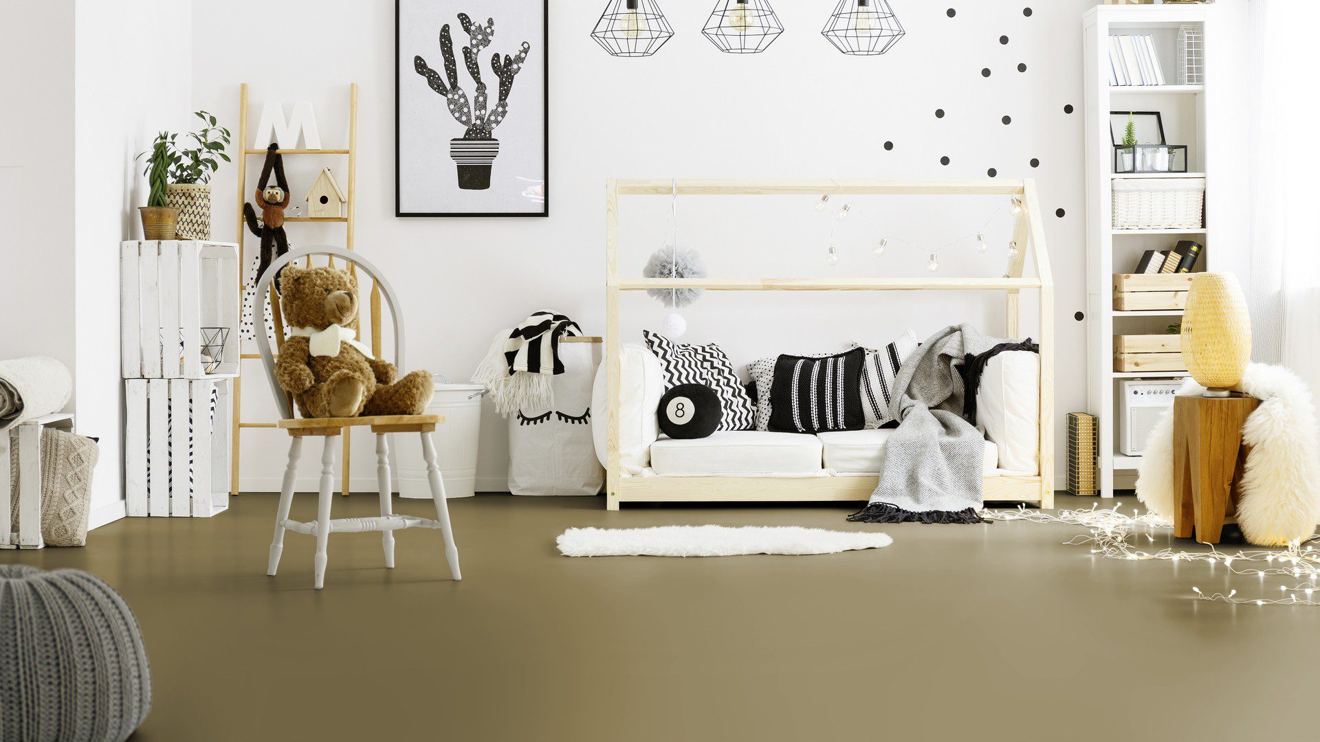 Линолеум Gerflor Uni Walton 0090 Olive – 4