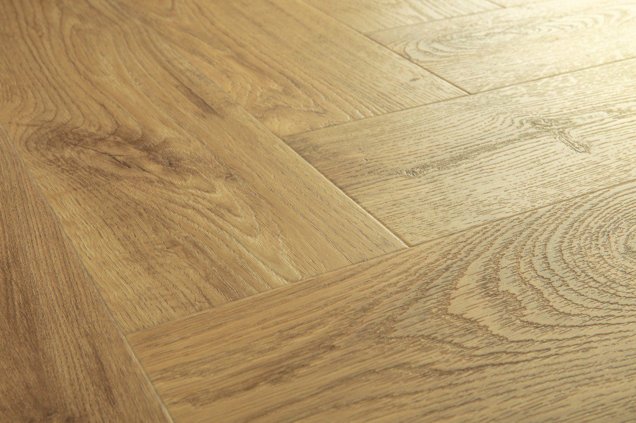 Виниловый ламинат LVT ёлочкой Quick-Step Pristine Fall Oak Natural – 2