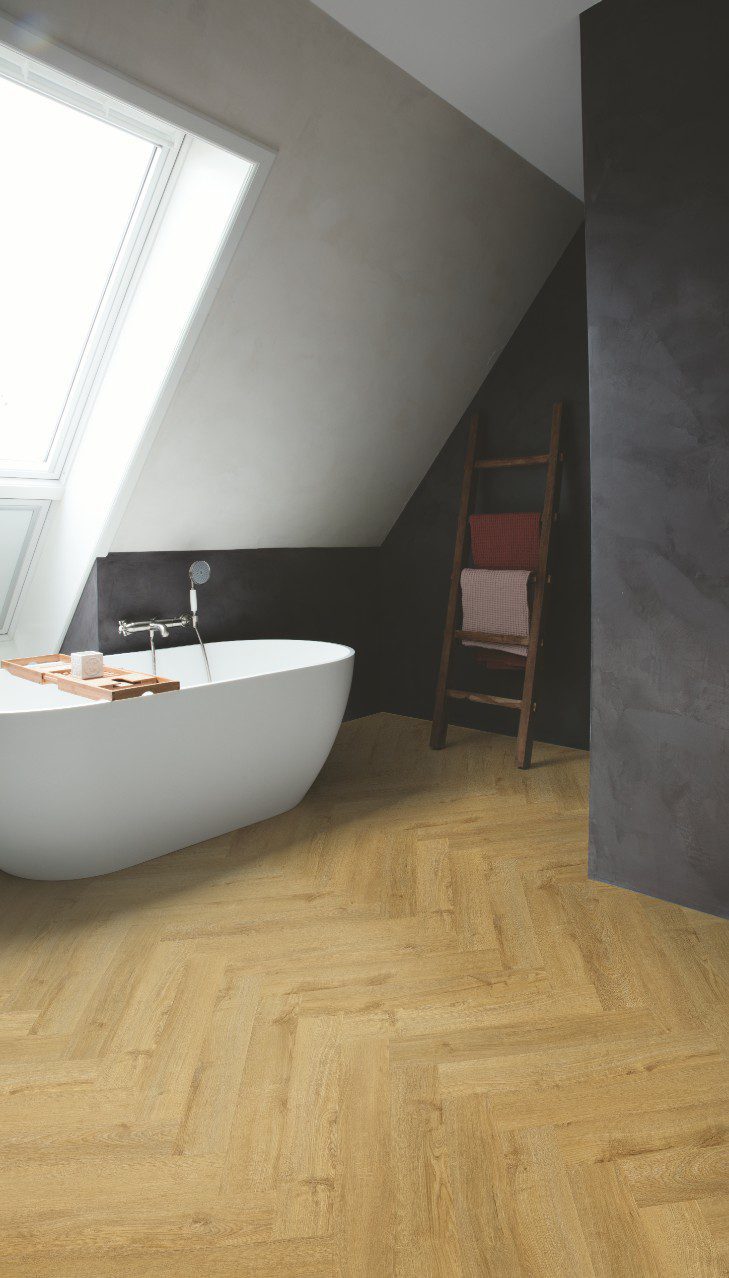Виниловый ламинат LVT ёлочкой Quick-Step Pristine Fall Oak Natural – 5