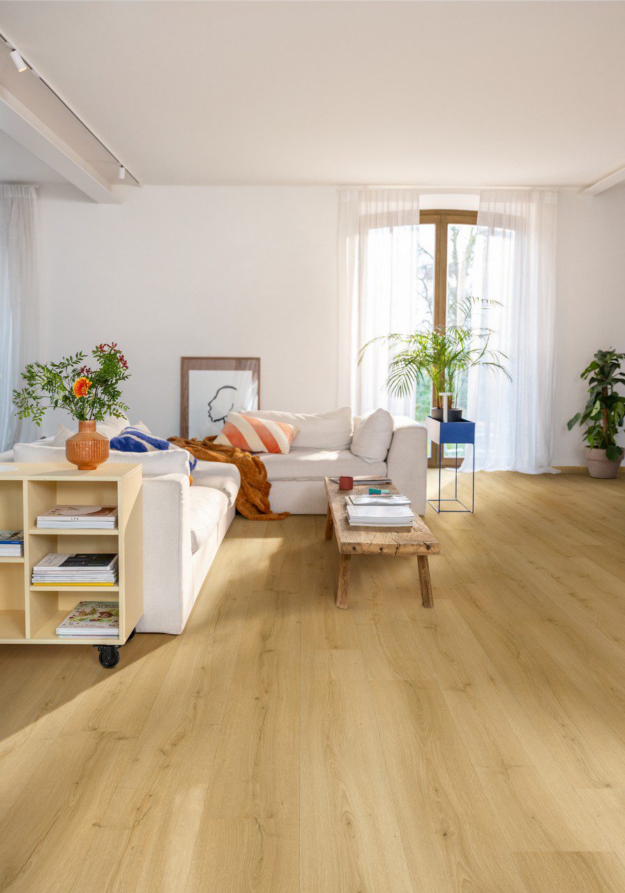 Виниловый ламинат Quick-Step Bloom Brushed Oak Honey – 10