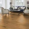 Puitparkett Bauwerk Casapark tamm 56 harjatud matt lakk 128mm paigaldatud klassikalise 