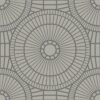 3D-рельефная декоративная керамическая плитка ABK Moooi Decor Library Hypnotic Owl Titanium, 60x60 см, 8,5 мм, 3D-рельефная поверхность