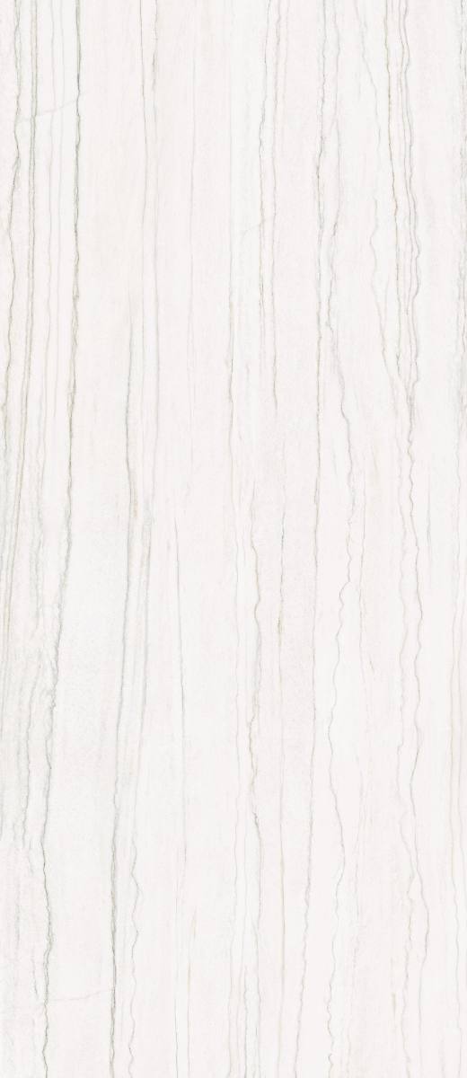 Крупноформатная керамогранитная плита под мрамор ABK Sensi Nuance White Macaubas, 120x280 см, 6 мм, полированная структурированная 3D (lux 3D)