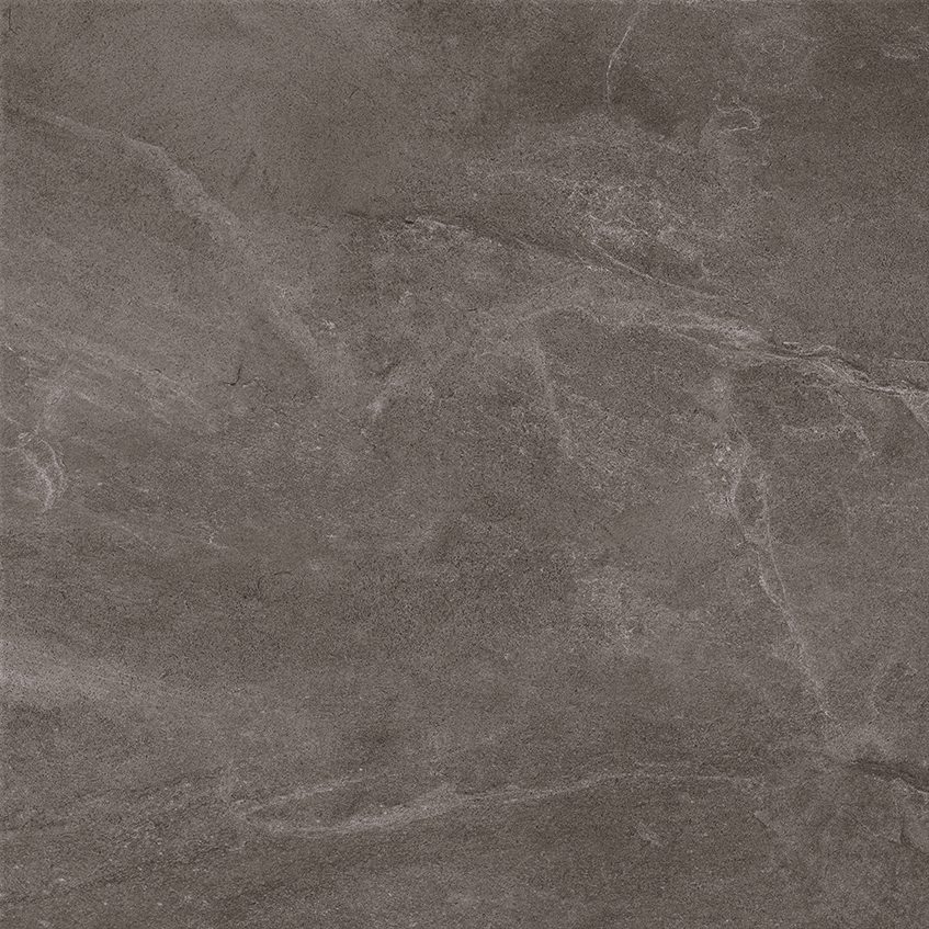 Матовая напольная плитка из керамогранита под бетон Marengo Graphite, 60x60 см, 8 мм, графитовый, R10