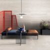 Декоративная керамическая плитка под бетон ABK LAB325 Form Pearl, 60×120 см, 8,5 мм, рельефная, матовая – фото 4 Декоративная керамическая плитка под бетон ABK LAB325 Form Pearl, 60x120 см, 8,5 мм, рельефная, матовая – 4