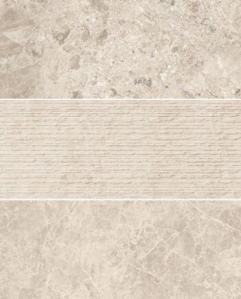 Декоративная керамическая плитка под камень ABK Era Mix Beige, 20x120 см, 8,5 мм, натуральная матовая