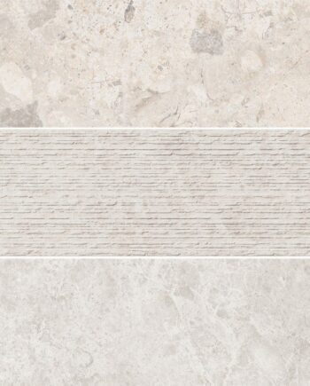 Декоративная керамическая плитка под камень ABK Era Mix Ivory, 20x120 см, 8,5 мм, натуральная матовая