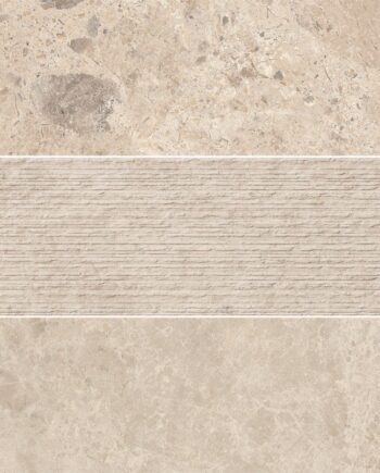 Декоративная керамическая плитка под камень ABK Era Mix Taupe, 20x120 см, 8,5 мм, натуральная матовая