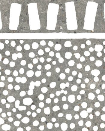 Декоративная керамическая плитка под камень ABK Poetry Stone Fringe Grey, 60x60 см, 8,5 мм, матовая