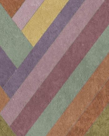 Декоративная керамическая плитка с рисунком ABK Wide&Style Blocks Hazel, 120x240 см (4 x 60x120 см), 8,5 мм, матовая