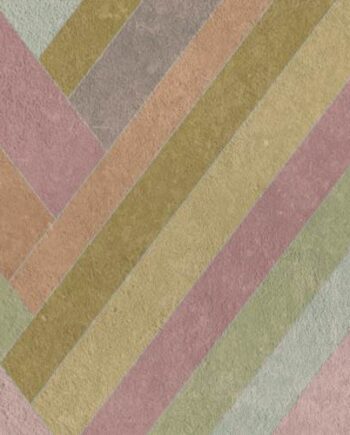 Декоративная керамическая плитка с рисунком ABK Wide&Style Blocks Lilac, 120x240 см (4 x 60x120 см), 8,5 мм, матовая