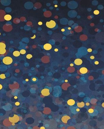 Декоративная керамическая плитка с рисунком ABK Wide&Style Confetti Blue A, 120x240 см (4 x 60x120 см), 8,5 мм, матовая