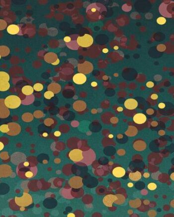 Декоративная керамическая плитка с рисунком ABK Wide&Style Confetti Green A, 120x240 см (4 x 60x120 см), 8,5 мм, матовая