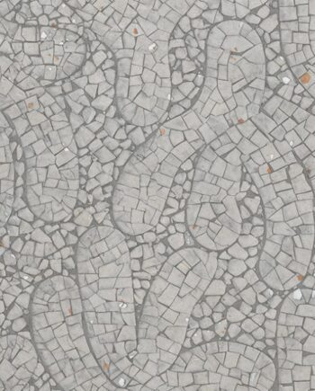 Декоративная керамическая плитка с узором ABK Moooi Egg Scape Cloistered Dove Concrete, 60x120 см, 8,5 мм, с глянцевым декором