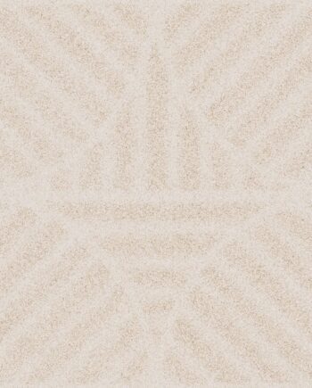 Декоративная керамическая плитка с узором ABK Moooi Sandy Reiki Rhea Ivory B, 60x60 см, 8,5 мм, натуральная матовая