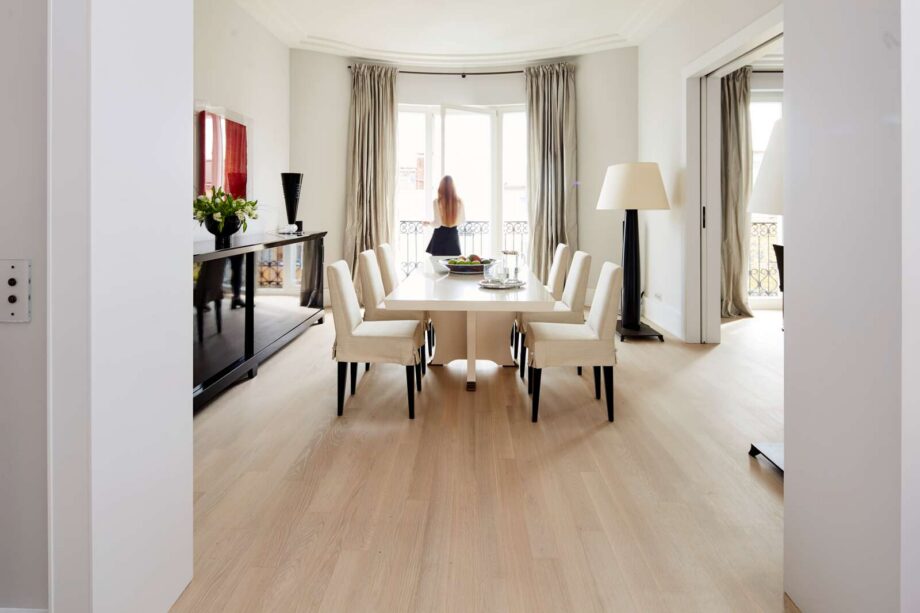 Дубовый паркет Bauwerk Cleverpark 1250 Farina 14 B-Protect брашированный – 2