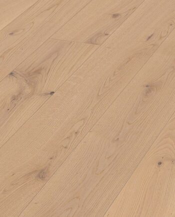 Дубовый паркет Meister, Longlife PD 400, Authentic cream oak 09010, 1 полоса, 2200 x 180 мм, брашированная, ультраматовый лак