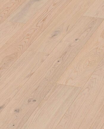 Дубовый паркет Meister, Longlife PS 300, Authentic off-white oak 09021, 1 полоса, короткая доска, 1187 x 142 мм, брашированная, ультраматовый лак