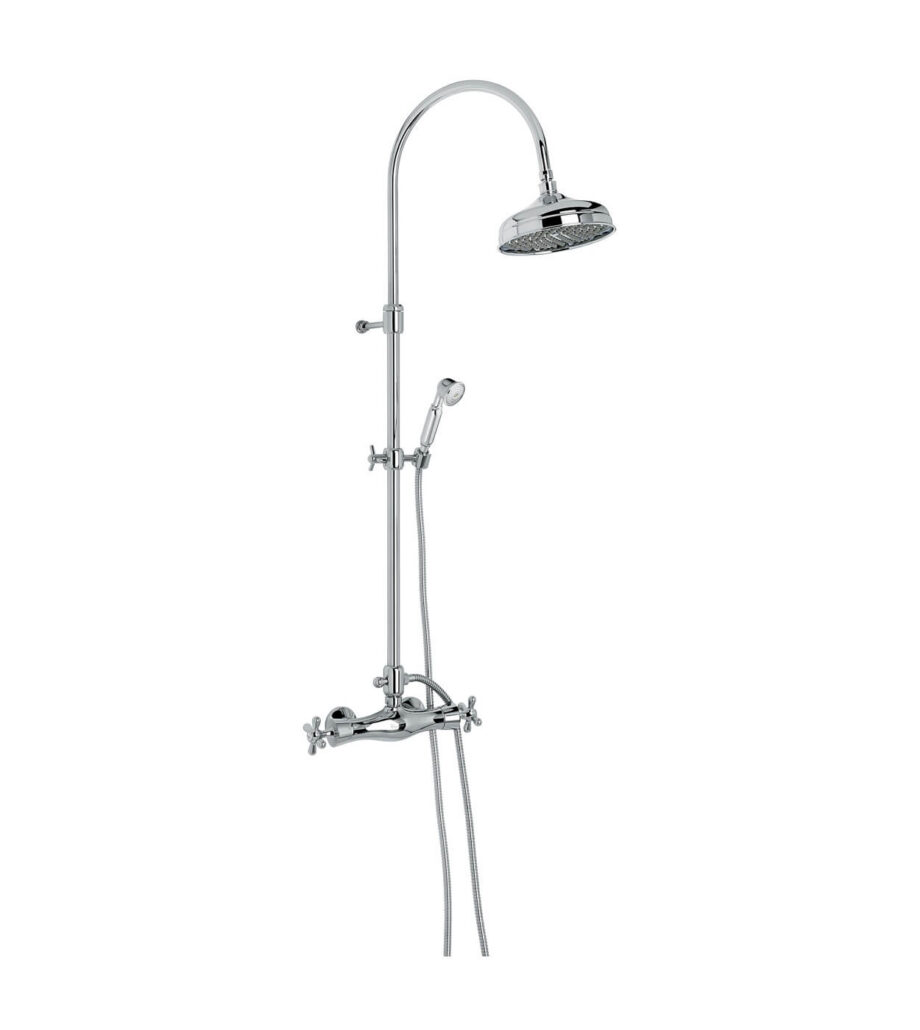 Душевая система с термостатом Emmevi Decò Classic 1230594, хром Душевая система с термостатом Emmevi Decò Classic 1230594