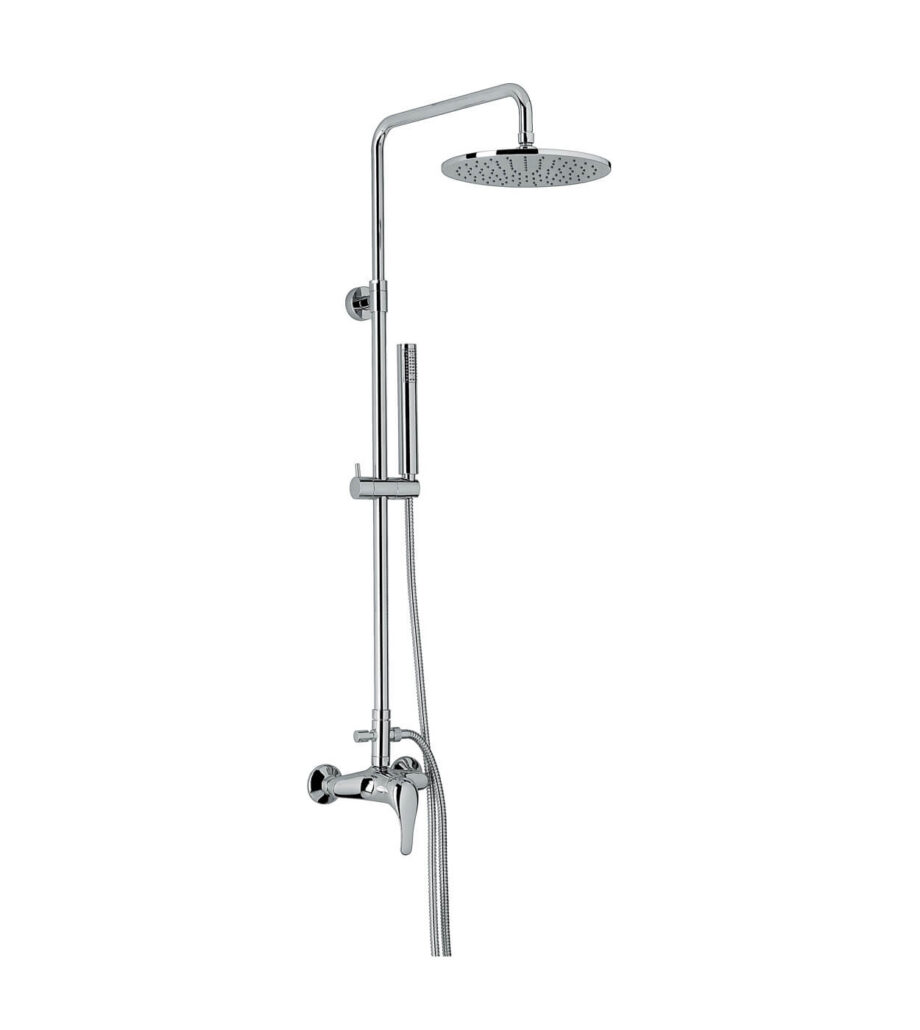 Душевая система со смесителем Emmevi Winny 9500215, хром Душевая система со смесителем Emmevi Winny 9500215