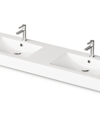 Двойная раковина PAA LONG STEP DUO 201x49 cm