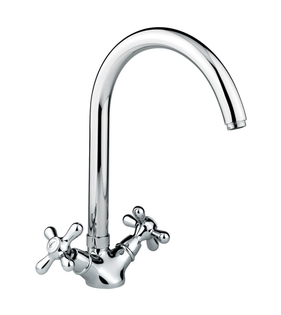 Двухвентильный кухонный смеситель Emmevi Decò Classic 12517