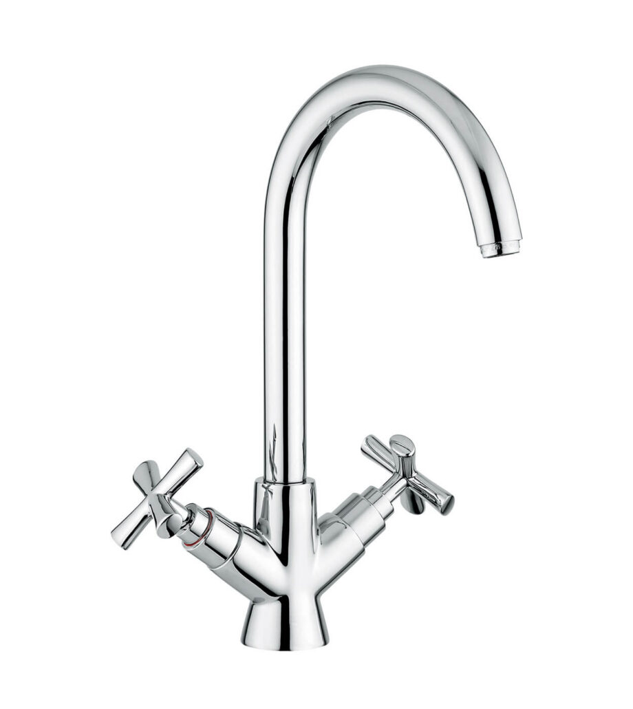 Двухвентильный кухонный смеситель Emmevi Spirit New 31057