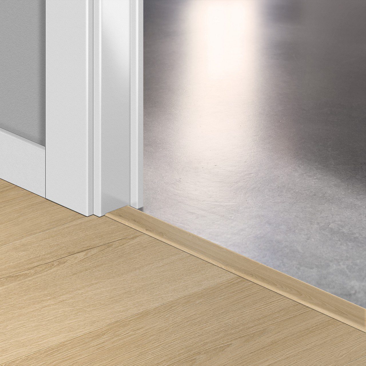 Профиль Incizo 5-в-1 Quick-Step Botanic Beige для жёсткого LVT винила (Alpha), 8x45x2000 мм
