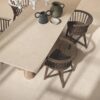 Напольная керамическая плитка под камень ABK Poetry Stone Trani Beige, 60×60 см, 8,5 мм, натуральная матовая, противоскользящая R10 – фото 3 Декоративная керамическая плитка под камень ABK Poetry Stone Dec. Metal Beige, 60x120 см, 8,5 мм, матовая – 2