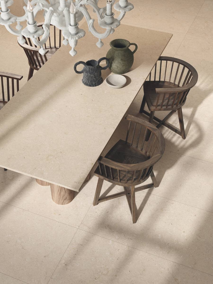 Декоративная керамическая плитка под камень ABK Poetry Stone Dec. Metal Beige, 60x120 см, 8,5 мм, матовая – 2