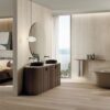 Керамогранит под камень ABK Sensi Roma Ivory, 80×80 см, 8,5 мм, натуральная матовая, противоскользящая R10 – фото 3 Декоративная плитка под камень ABK Sensi Roma Cube Ivory, 120x280 см, 6 мм, матовая – 4