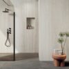 Керамогранит под камень ABK Sensi Roma White, 80x80 см, 8,5 мм, натуральная матовая, противоскользящая R10 – 3