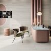 Керамогранит под камень ABK Sensi Roma White, 80x80 см, 8,5 мм, натуральная матовая, противоскользящая R10 – 5