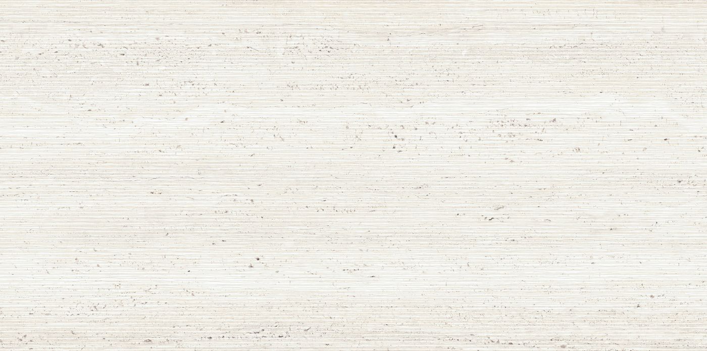 Декоративная плитка под камень ABK Sensi Roma Wave White, 60x120 см, 8,5 мм, матовая