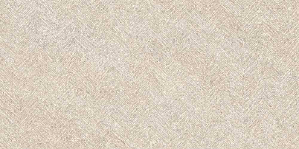 Декоративная керамическая плитка под камень ABK Cliff Chevron Sand, 60x120 см, 8,5 мм, 3D-рельеф «ёлочка», матовая