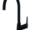 Смеситель для кухни Emmevi Nicla 89077ES с поворотным изливом, чёрный матовый Смеситель для кухни Emmevi Nicla 89077ES с поворотным изливом – 9